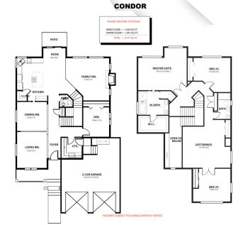 The Condor floor plan
